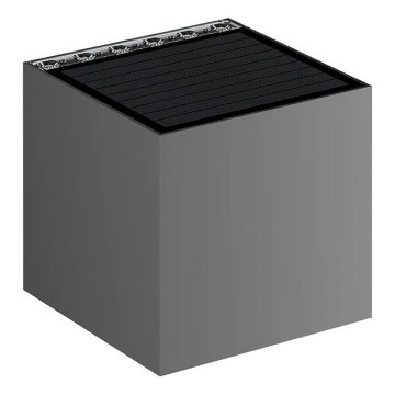 Viking - Solārais sienas LED gaismeklis ar regulējamu spilgtumu LED/1W/3,7V IP54 4000K 2000 mAh