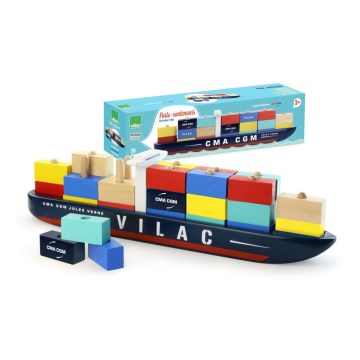 Vilac - Konteineru kuģu būves komplekts
