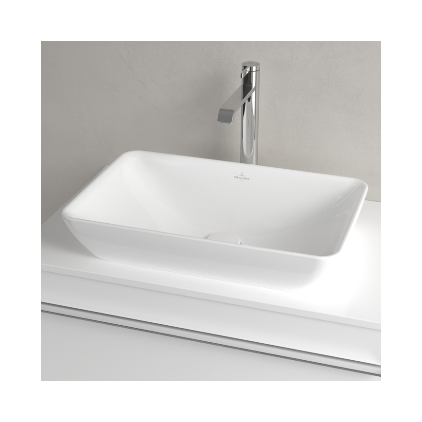 Villeroy & Boch 411355R1 - Uz virsmas montējama izlietne VENTICELLO 55,5x36 cm keramika/balta