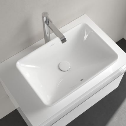 Villeroy & Boch 411355R1 - Uz virsmas montējama izlietne VENTICELLO 55,5x36 cm keramika/balta
