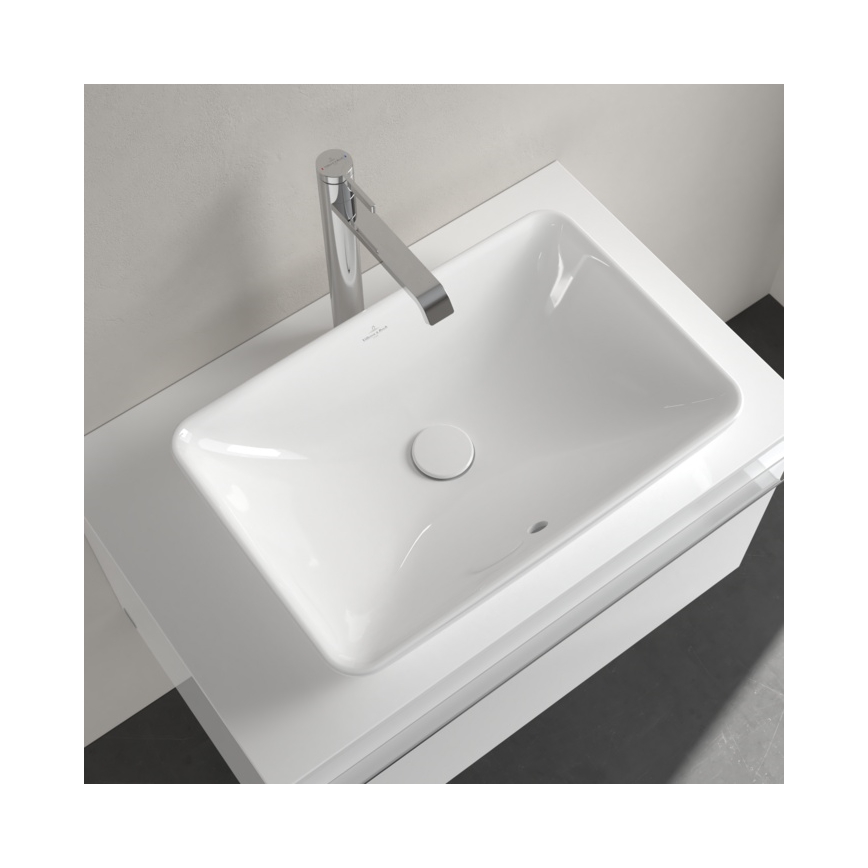 Villeroy & Boch 411355R1 - Uz virsmas montējama izlietne VENTICELLO 55,5x36 cm keramika/balta