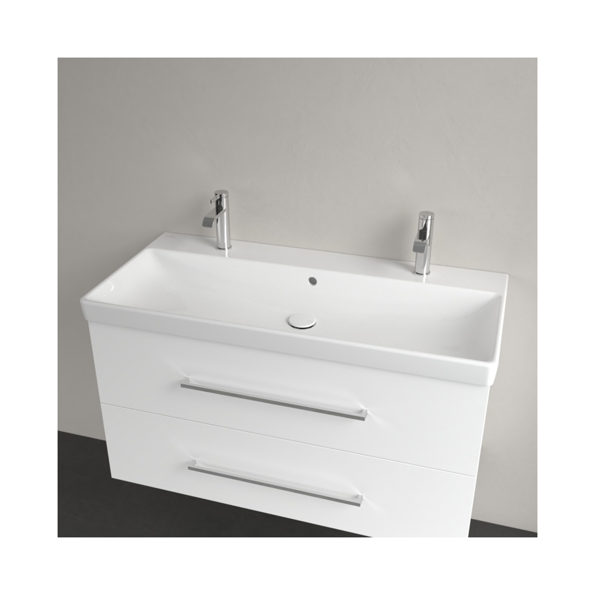 Villeroy & Boch 4156A401 - Piekaramā izlietne AVENTO 100x47 cm keramika/balta