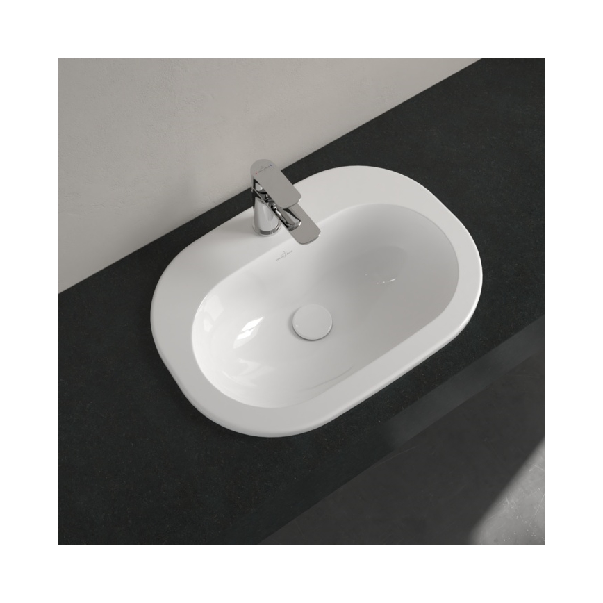 Villeroy & Boch 41615601 - Iebūvējamā izlietne O.NOVO 56x40,5 cm keramika/balta