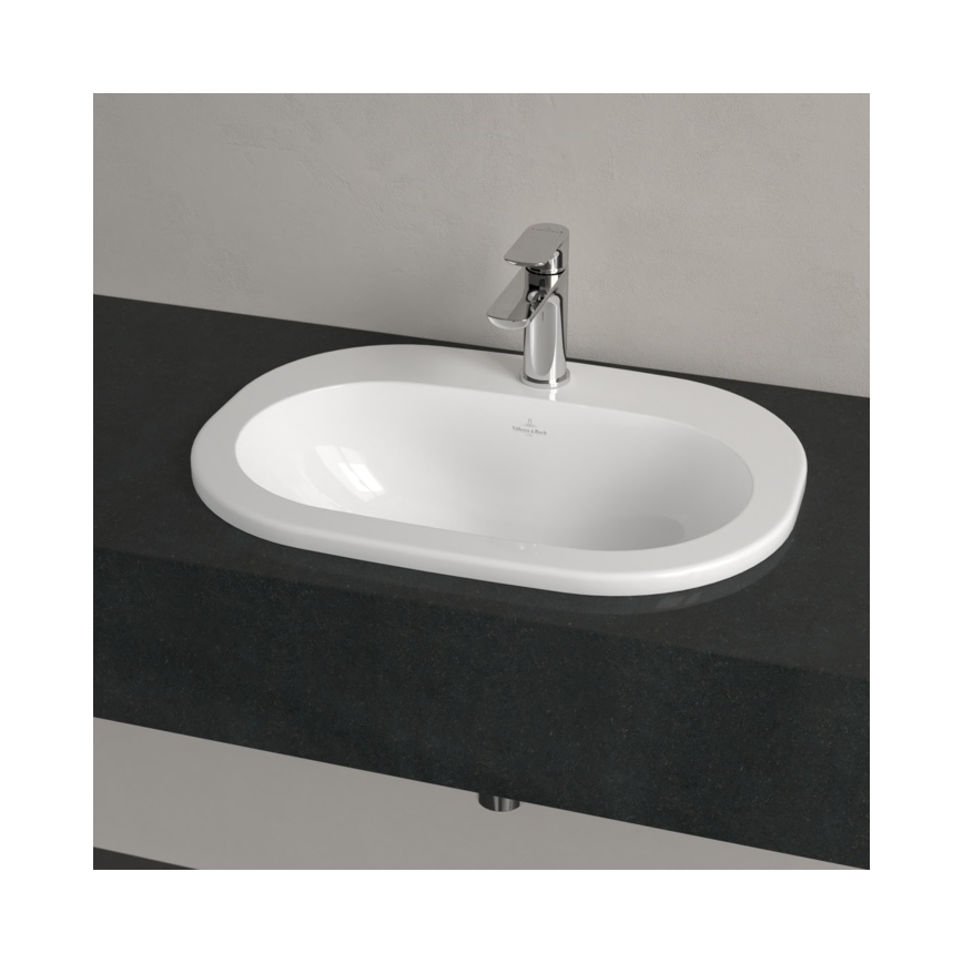 Villeroy & Boch 416156R1 - Iebūvējamā izlietne O.NOVO 56x41 cm keramika/balta