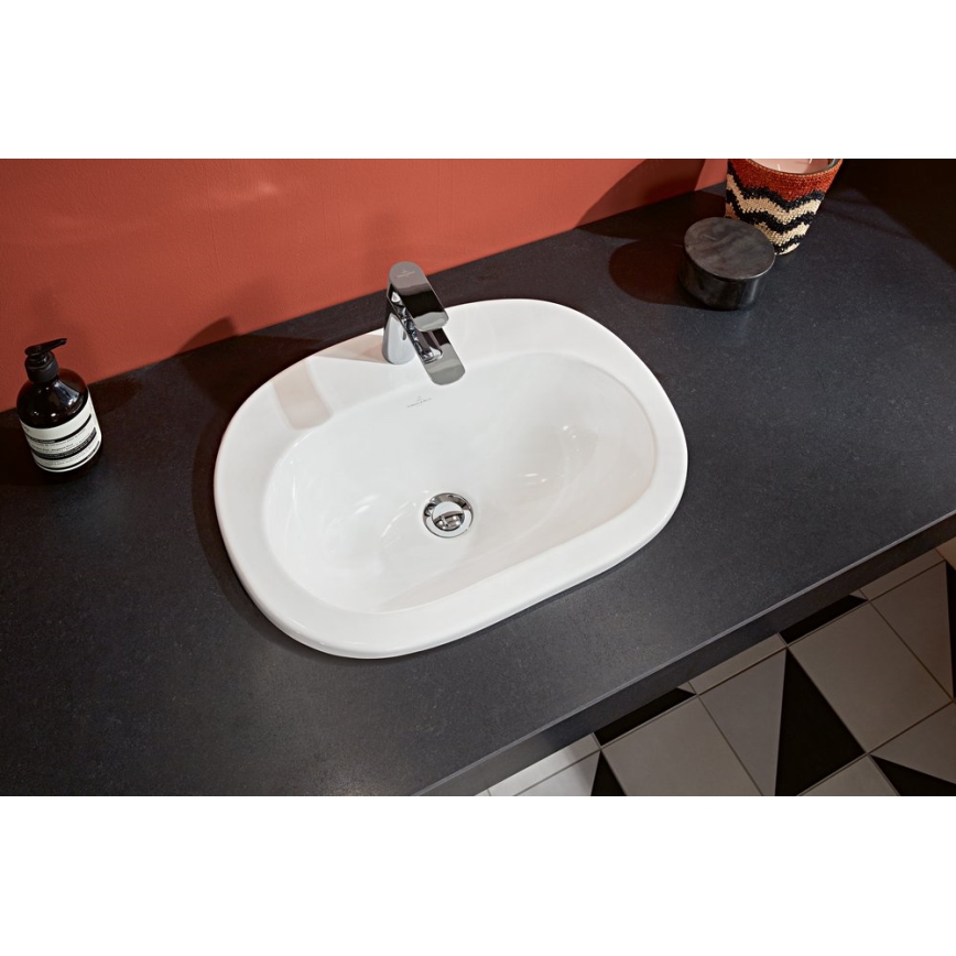 Villeroy & Boch 416156R1 - Iebūvējamā izlietne O.NOVO 56x41 cm keramika/balta