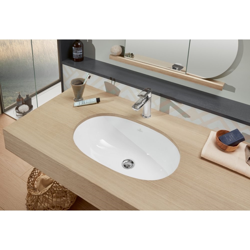 Villeroy & Boch 416260R1 - Iebūvējamā izlietne O.NOVO keramika/balta