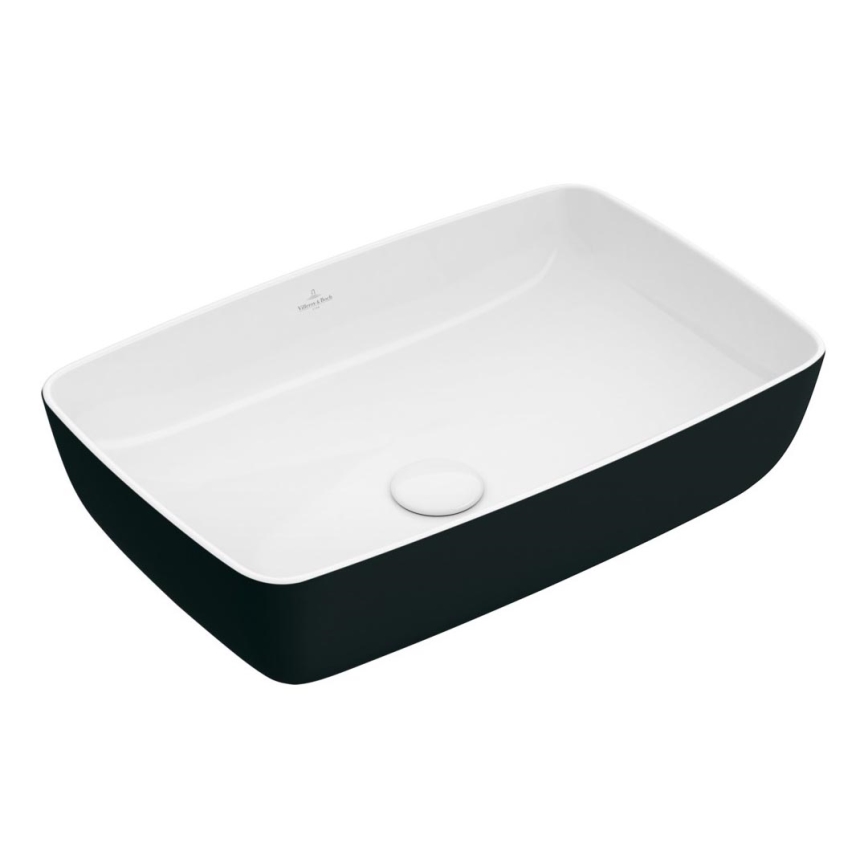 Villeroy & Boch 417258BCT8 - ARTIS virsmas uzstādāma izlietne 58x38,5 cm keramika/melna