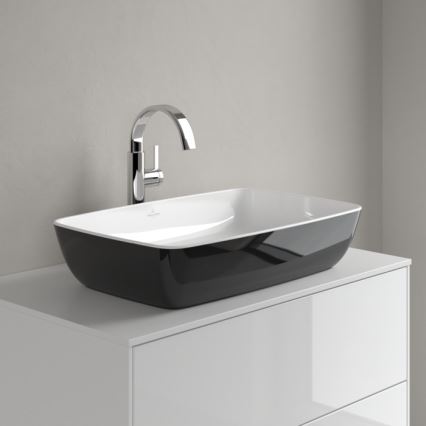 Villeroy & Boch 417258BCT8 - ARTIS virsmas uzstādāma izlietne 58x38,5 cm keramika/melna