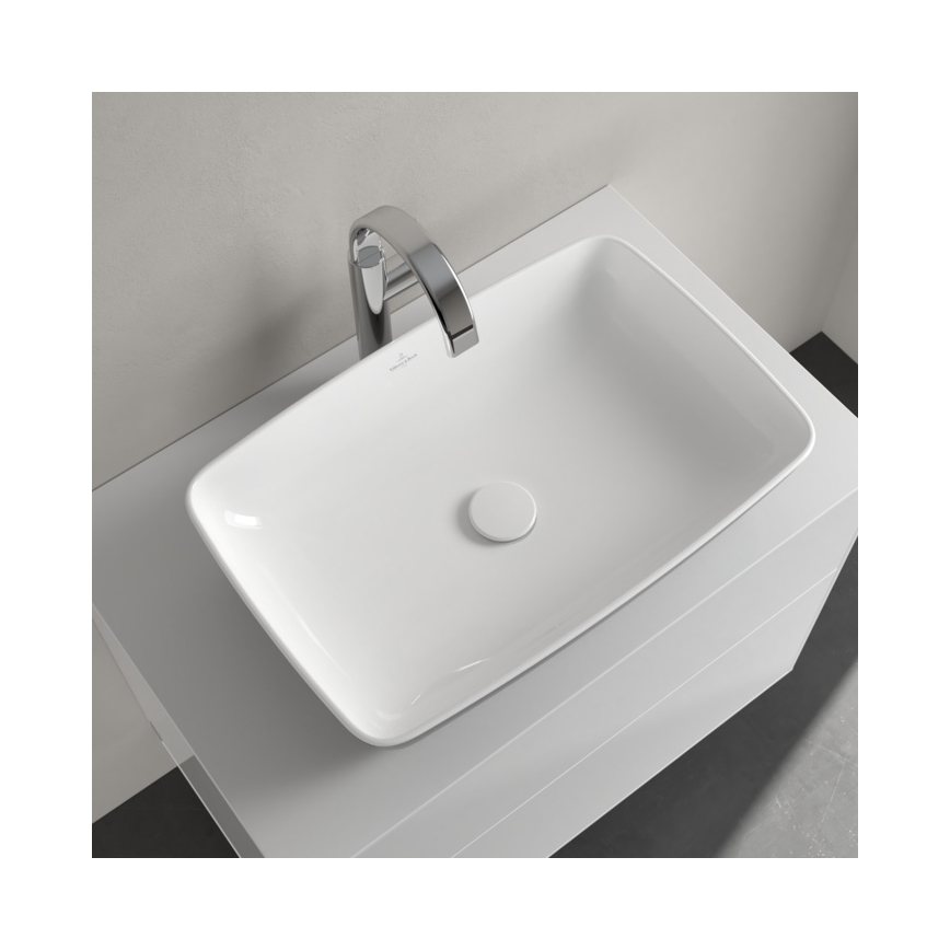 Villeroy & Boch 417258BCT8 - ARTIS virsmas uzstādāma izlietne 58x38,5 cm keramika/melna