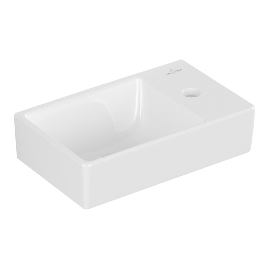 Villeroy & Boch 43003L01 - Sienas piestiprināma izlietne AVENTO 36x22 cm keramika/balta