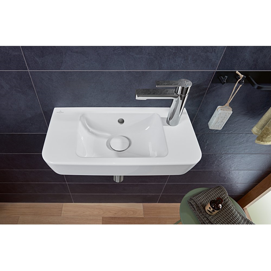 Villeroy & Boch 4342R501 - Sienas piestiprināma izlietne O.NOVO 50x25 cm keramika/balta