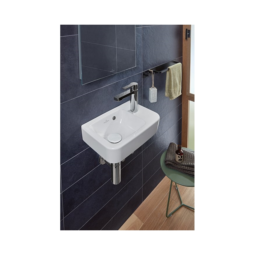 Villeroy & Boch 43433601 - Pie sienas uzstādāma izlietne O.NOVO 36x25 cm keramika/balta
