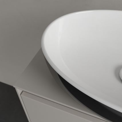 Villeroy & Boch 438848BCT8 - Iebūvējamā izlietne ARTIS 48x32,5 cm keramika/melna