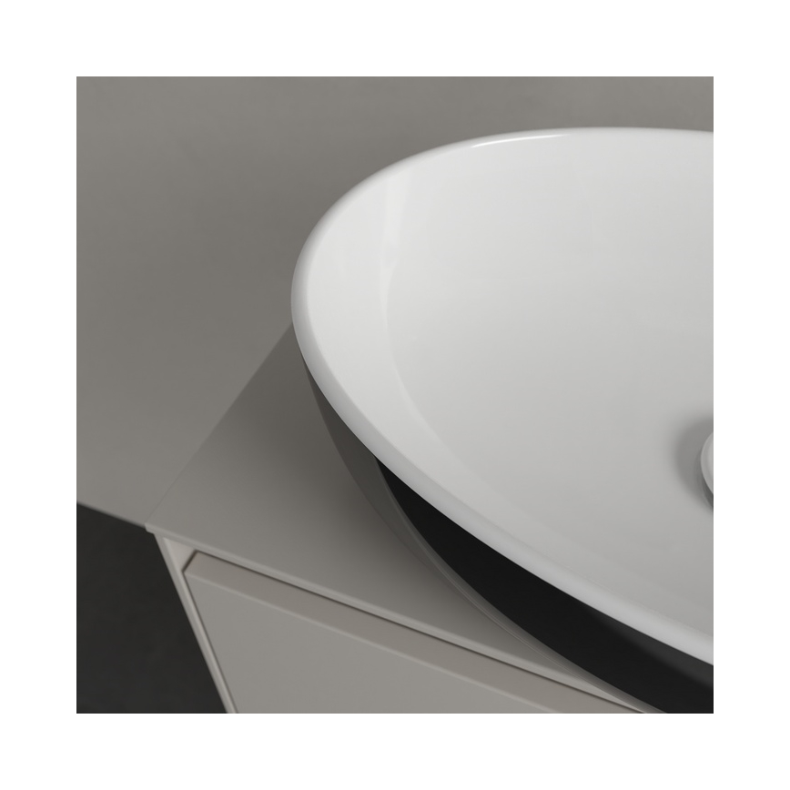Villeroy & Boch 438848BCT8 - Iebūvējamā izlietne ARTIS 48x32,5 cm keramika/melna