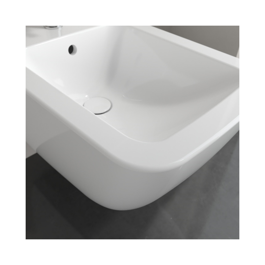 Villeroy & Boch 44110001 - Sienas piestiprināms bidē VENTICELLO keramika/balta