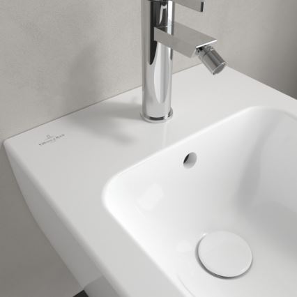 Villeroy & Boch 44110001 - Sienas piestiprināms bidē VENTICELLO keramika/balta