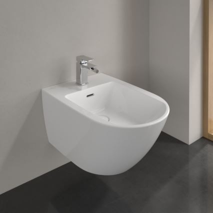 Villeroy & Boch 447000R1 - Sienas piestiprināms bidē SUBWAY 3.0, keramika/balta