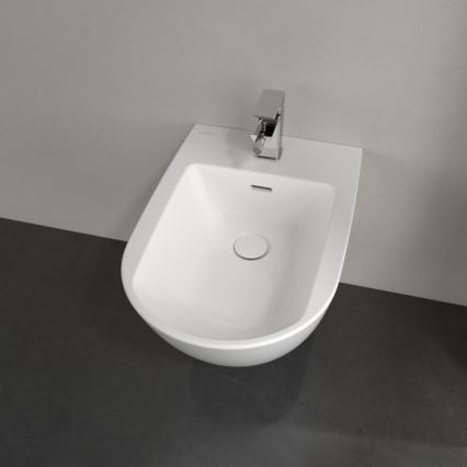 Villeroy & Boch 447000R1 - Sienas piestiprināms bidē SUBWAY 3.0, keramika/balta