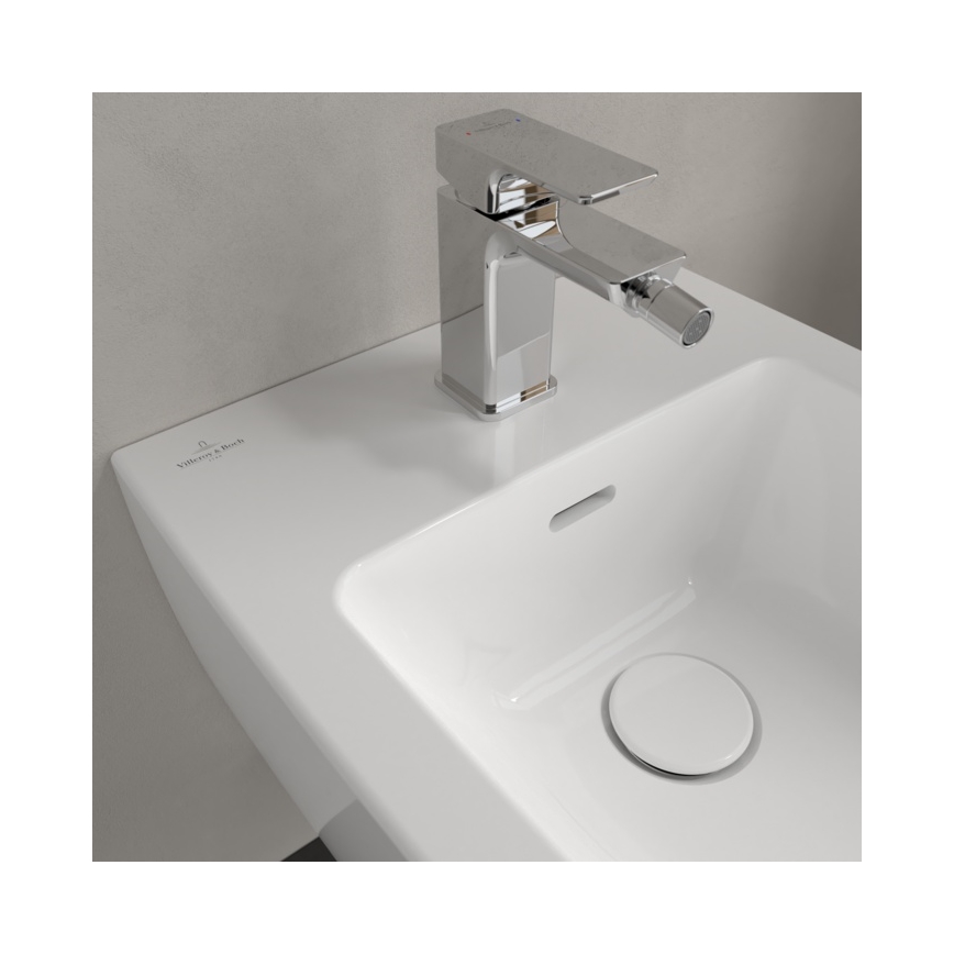 Villeroy & Boch 447000R1 - Sienas piestiprināms bidē SUBWAY 3.0, keramika/balta