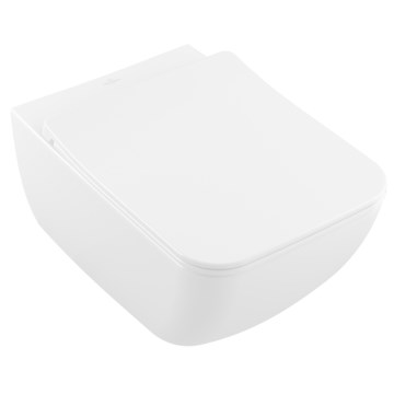 Villeroy & Boch 4611RL01 - Karājams WC ar SoftClose sēdekli VENTICELLO keramika/balta