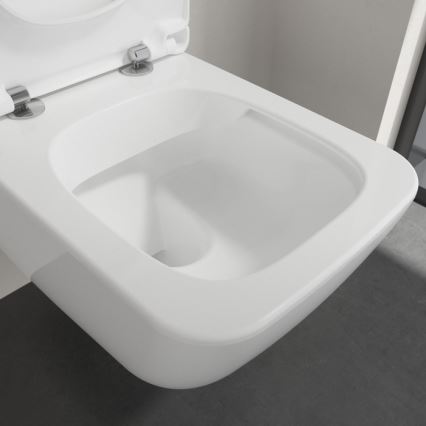 Villeroy & Boch 4611RL01 - Karājams WC ar SoftClose sēdekli VENTICELLO keramika/balta