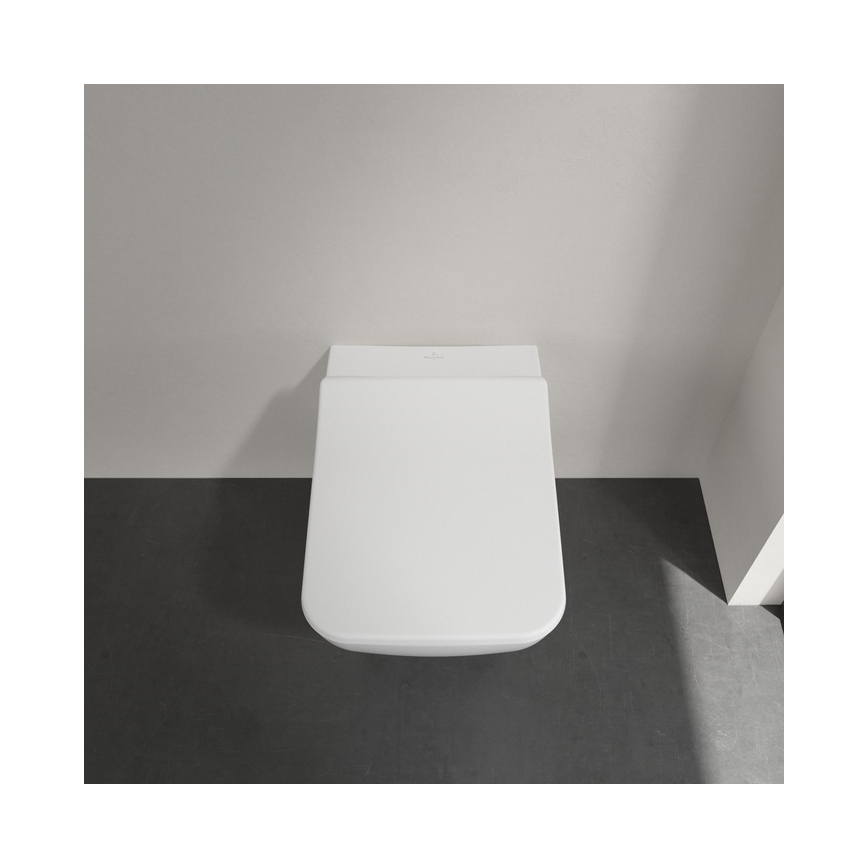 Villeroy & Boch 4611RS01 - Piekaramais WC ar SoftClose sēdekli VENTICELLO keramika/balta