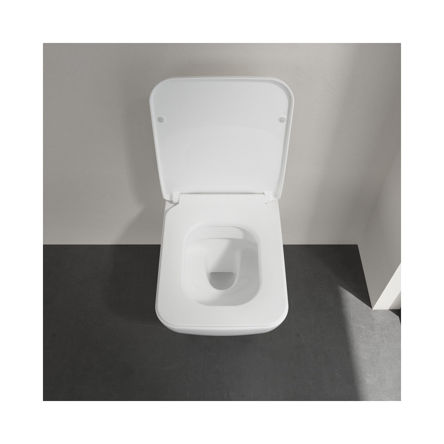 Villeroy & Boch 4611RS01 - Piekaramais WC ar SoftClose sēdekli VENTICELLO keramika/balta