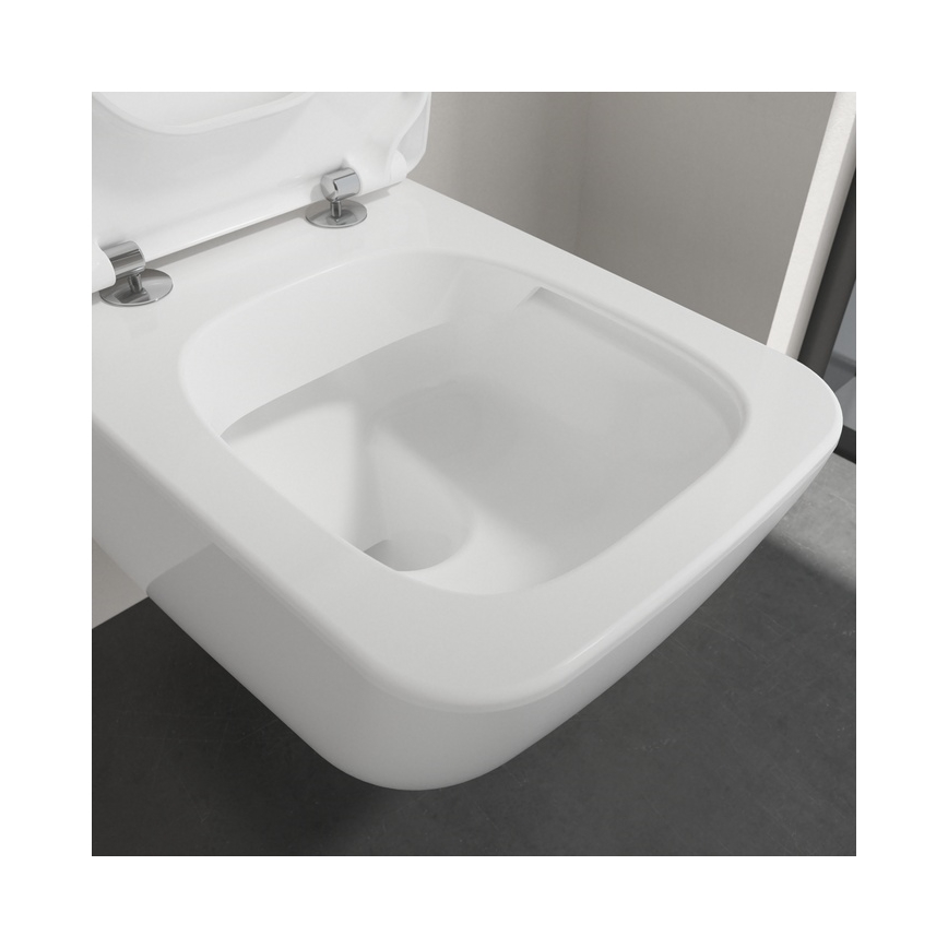Villeroy & Boch 4611RS01 - Piekaramais WC ar SoftClose sēdekli VENTICELLO keramika/balta