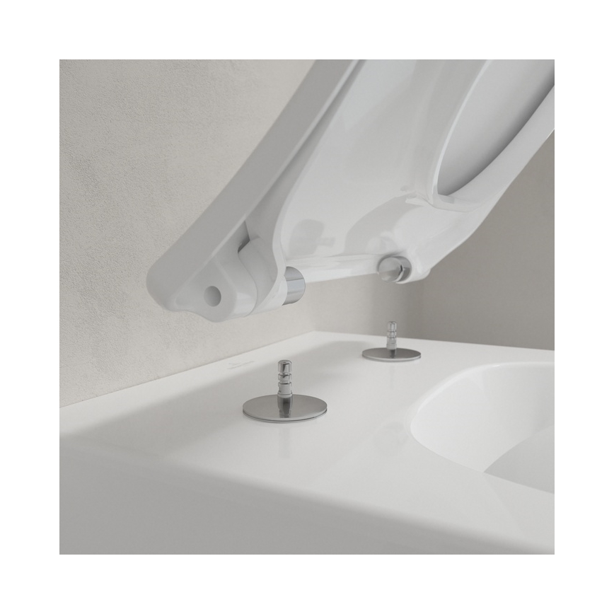 Villeroy & Boch 4611RS01 - Piekaramais WC ar SoftClose sēdekli VENTICELLO keramika/balta
