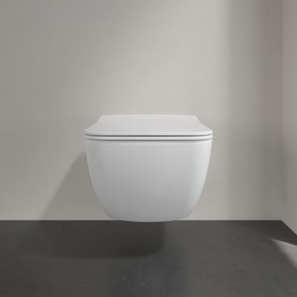 Villeroy & Boch 4611RSR1 - Piekaramais WC ar SoftClose sēdekli VENTICELLO, keramika/balta