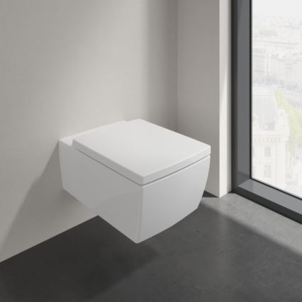 Villeroy & Boch 4633R001 - Sienas piestiprināms WC MEMENTO keramika/balta