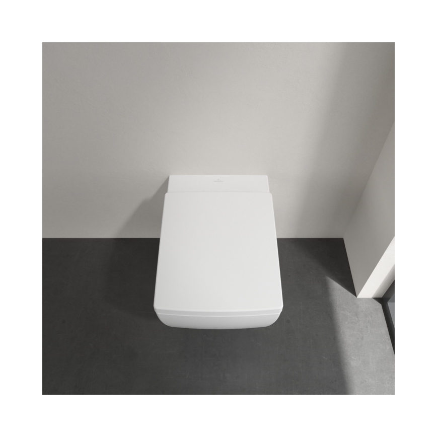 Villeroy & Boch 4633R001 - Sienas piestiprināms WC MEMENTO keramika/balta