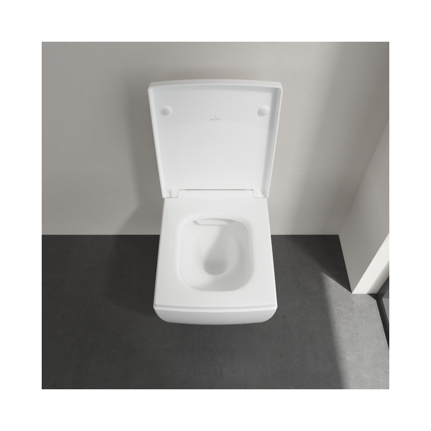 Villeroy & Boch 4633R001 - Sienas piestiprināms WC MEMENTO keramika/balta