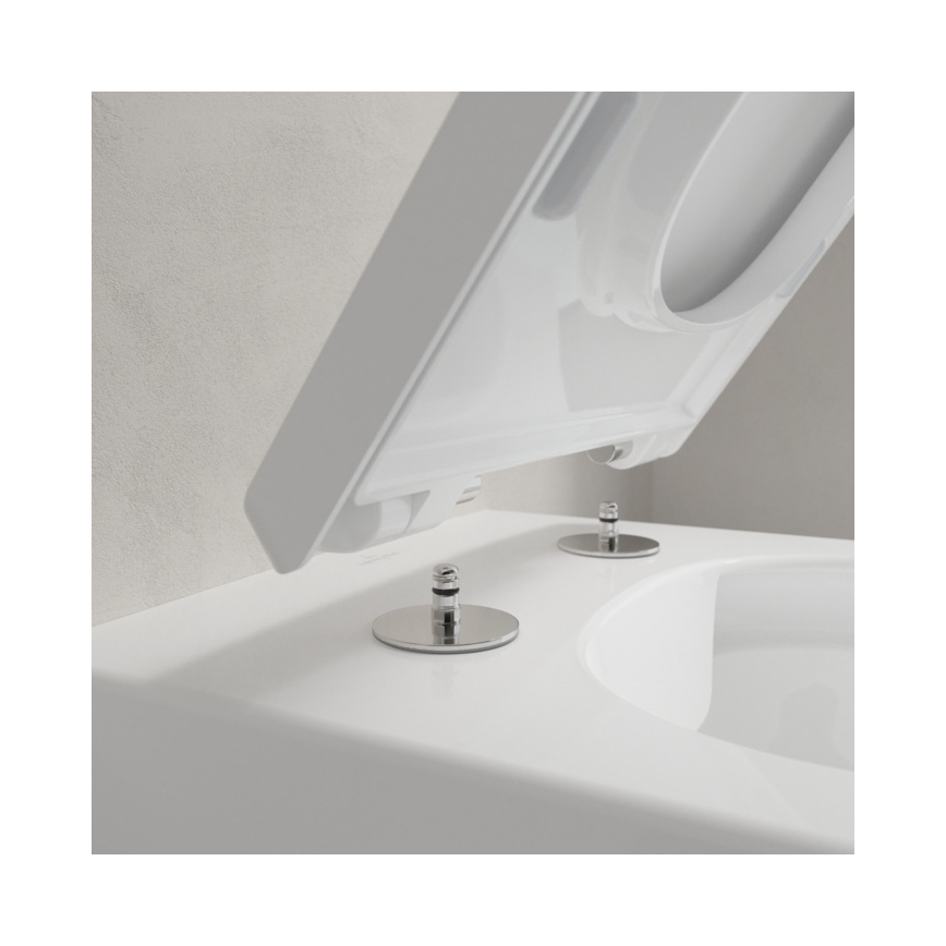 Villeroy & Boch 4633R001 - Sienas piestiprināms WC MEMENTO keramika/balta