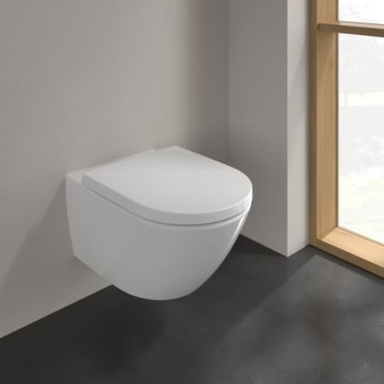 Villeroy & Boch 4670T001 - Piekaramais WC SUBWAY 3.0 keramika/balta