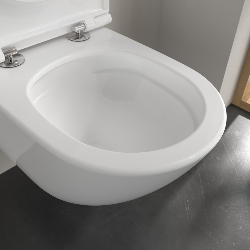Villeroy & Boch 4670T901 - Karājošais WC ar SoftClose sēdekli SUBWAY 3.0 keramika/balta