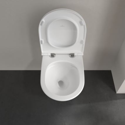 Villeroy & Boch 4670T9R1 - Karājošais tualetes pods ar SoftClose vāku SUBWAY 3.0 keramika/balta