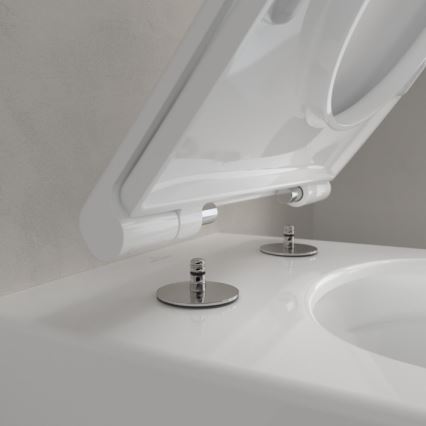Villeroy & Boch 4670T9R1 - Karājošais tualetes pods ar SoftClose vāku SUBWAY 3.0 keramika/balta