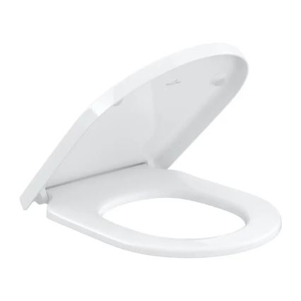 Villeroy & Boch 4670TSR1 - Sienas piestiprināms WC ar SoftClose sēdekli SUBWAY 3.0 keramika/balta