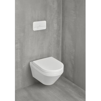 Villeroy & Boch 4694CL01 - Sienas piestiprināms WC ar SoftClose sēdekli ARCHITECTURA keramika/balta