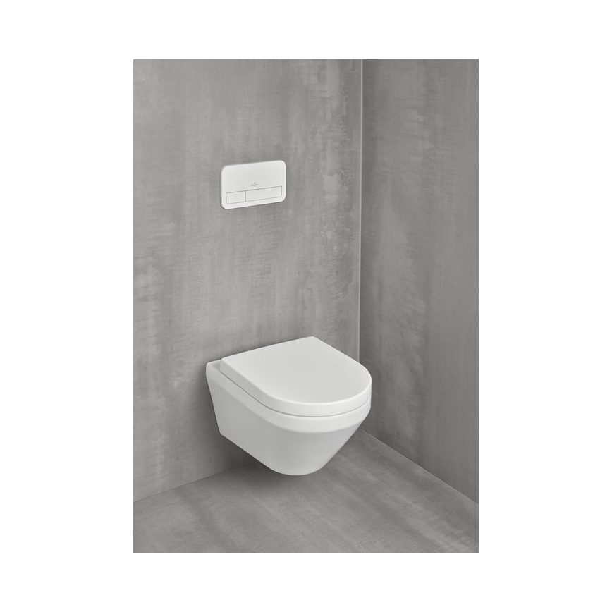 Villeroy & Boch 4694CL01 - Sienas piestiprināms WC ar SoftClose sēdekli ARCHITECTURA keramika/balta