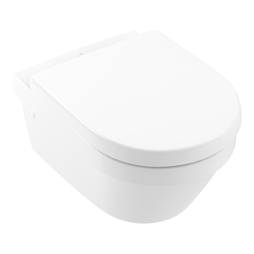 Villeroy & Boch 4694HR01 - Karājamais WC ar SoftClose sēdekli ARCHITECTURA keramika/balta