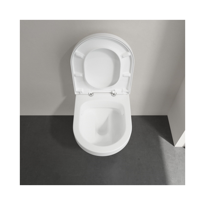 Villeroy & Boch 4694HR01 - Karājamais WC ar SoftClose sēdekli ARCHITECTURA keramika/balta