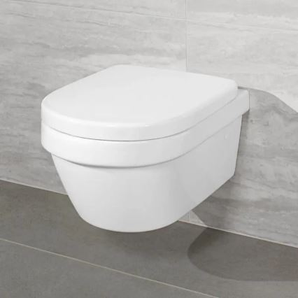 Villeroy & Boch 4694HRR1 - Karājams WC ar SoftClose vāku ARCHITECTURA keramika/balta