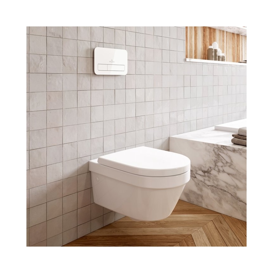 Villeroy & Boch 4694R001 - karājams tualetes pods ARCHITECTURA keramika/balts