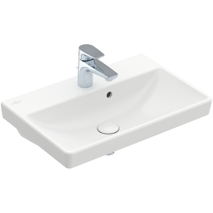 Villeroy & Boch 4A005501 - Sienas piestiprināma izlietne AVENTO 55x37 cm keramika/balta