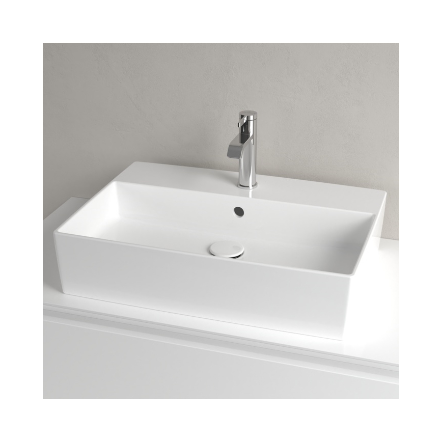 Villeroy & Boch 4A076001 - Uz virsmas uzstādāma izlietne MEMENTO 60x42 cm keramika/balta