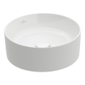 Villeroy & Boch 4A184001 - COLLARO uz virsmas montējamā izlietne Ø 40 cm, keramika, balta