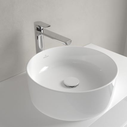 Villeroy & Boch 4A1840R1 - Virsmā uzstādamā izlietne COLLARO Ø 40 cm keramika/balta