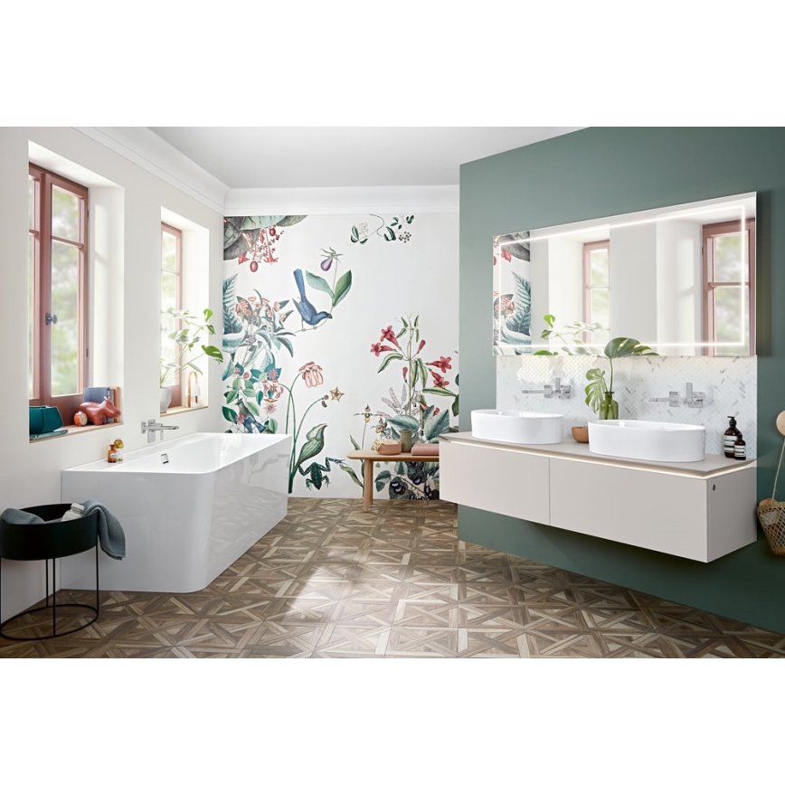 Villeroy & Boch 4A195601 - COLLARO uz virsmas uzstādāma keramiska izlietne 56x36 cm, balta